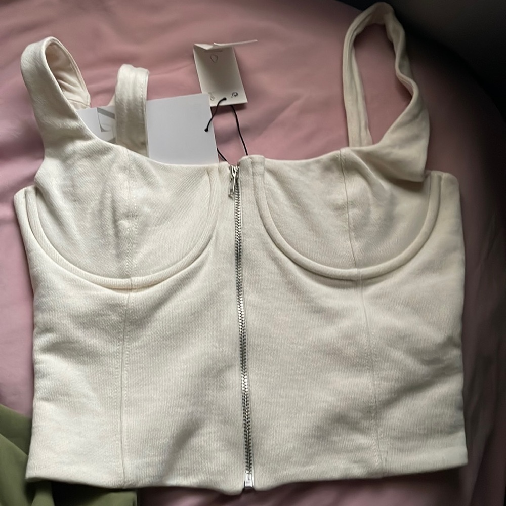 Zara corset top